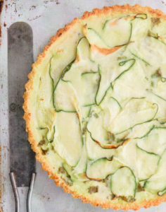 Cauliflower & Coconut Tart