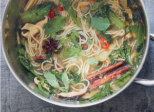 Asian Noodle Soup - Alkaline Diet Recipe